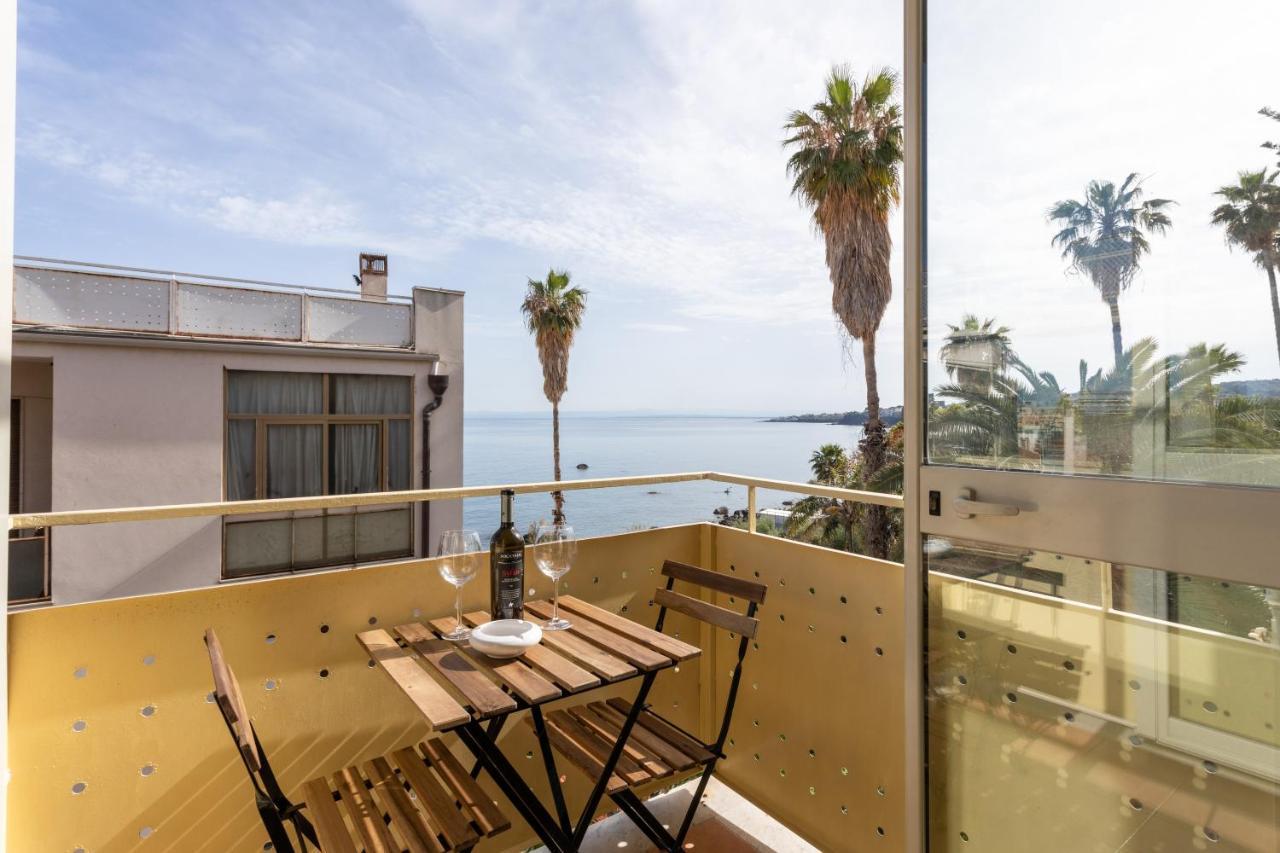 Aci Castello Seaview Apartment With Parking Esterno foto