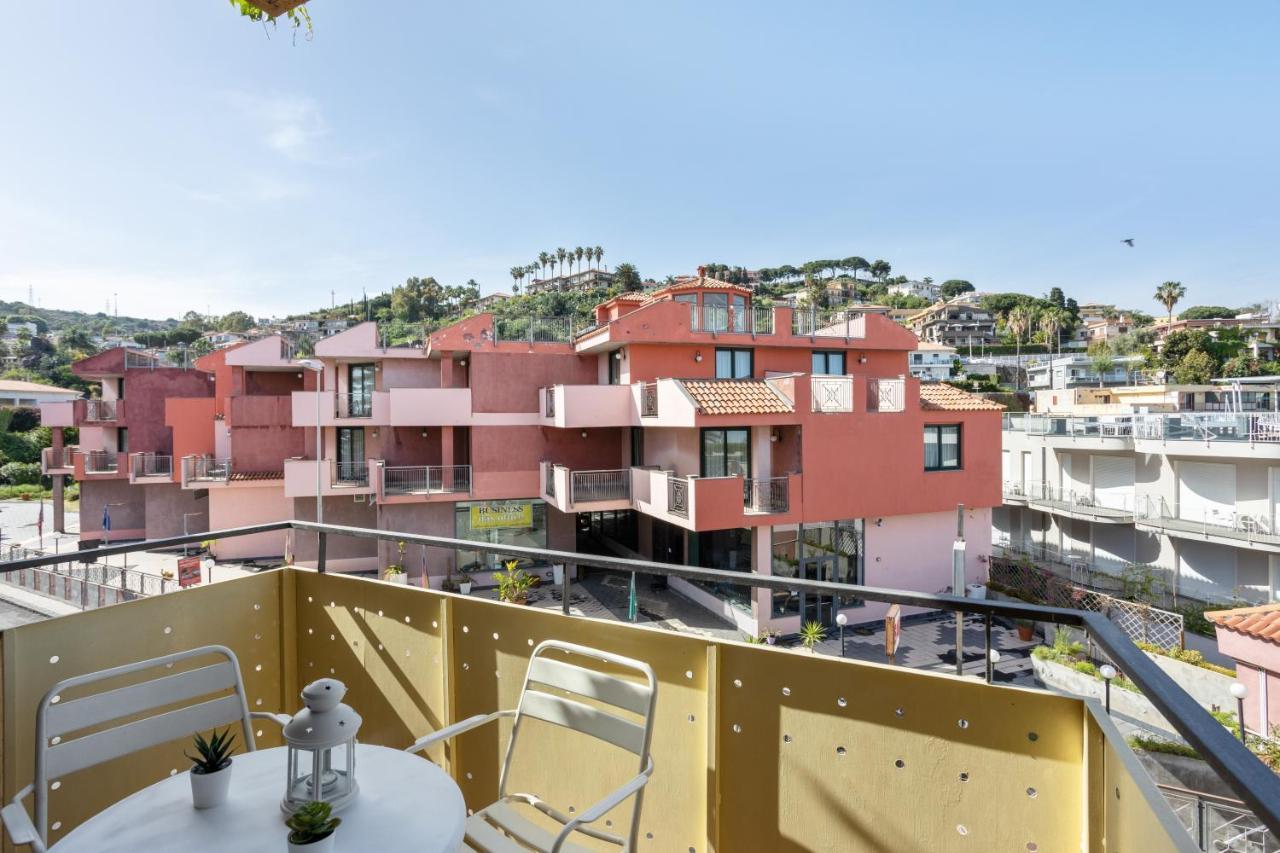 Aci Castello Seaview Apartment With Parking Esterno foto