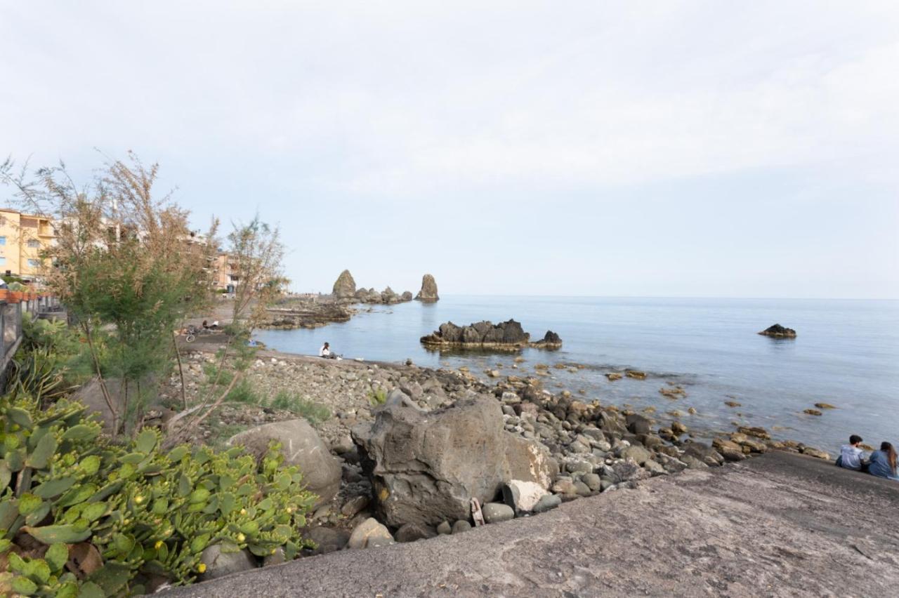 Aci Castello Seaview Apartment With Parking Esterno foto