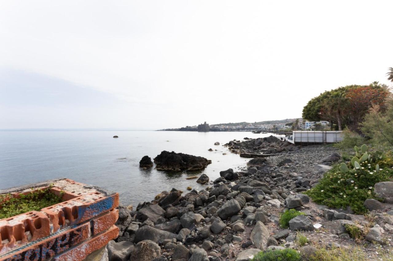 Aci Castello Seaview Apartment With Parking Esterno foto